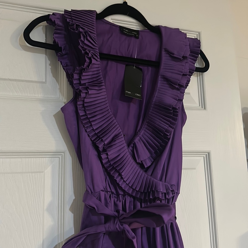 NWT Max and Cleo Purple Dress